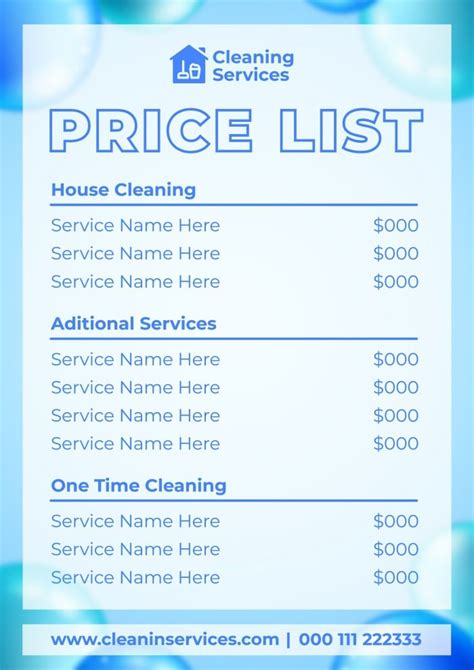 Services & Prices